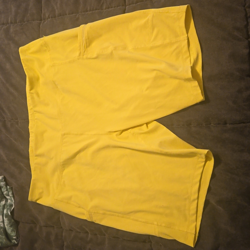 Active Live Well Biker Shorts with Side Pocket on each leg of shorts.